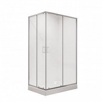 Душевой угол Niagara NG- 6610-08 120x80x190 профиль хром, стекло прозрачное