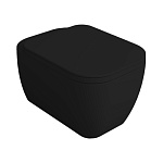 Унитаз подвесной безободковый Simas Henges BB18 черный матовый