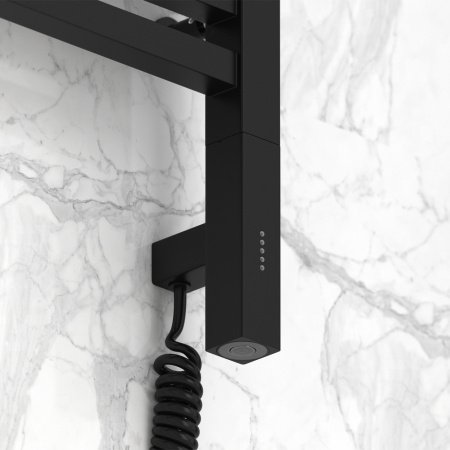 Полотенцесушитель электрический Сунержа Модус 3.0 100х40 черный матовый, правый ТЭН