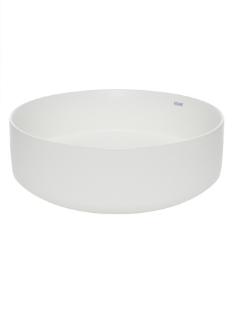 Раковина накладная 35.5см AQUAme AQM5012MW белый матовый