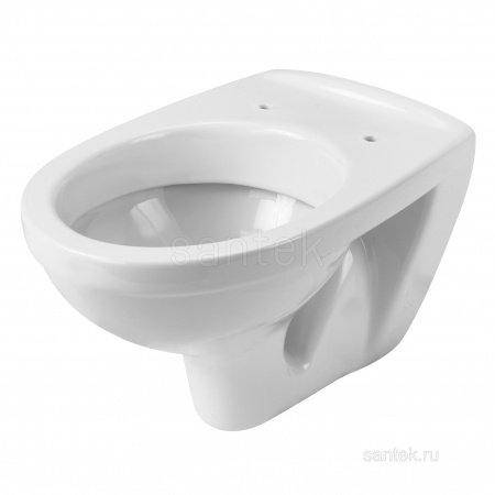 ПЭК Santek Бореаль Пэк 1WH302464 подвесная чаша + инсталляция +сиденье+панель бел. цвета