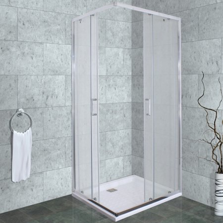 Душевой уголок Timo Altti 611 100x100 Clean Glass Хром
