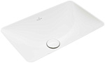 Раковина встраиваемая снизу 54см Villeroy & Boch Loop & Friends 4A570001 alpin Раковина встраиваемая снизу 54см Villeroy & Boch Loop & Friends 4A570001 alpin