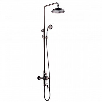 Душевая стойка Lemark Peretto LM6362RB черный кофе