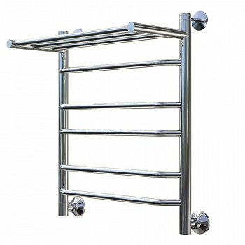 Полотенцесушитель водяной Тругор Браво серия 3 60х50 хром, с полкой