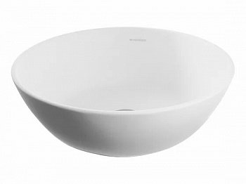 Раковина накладная 45см MonteBianco Piemont 450 12043 белый матовый