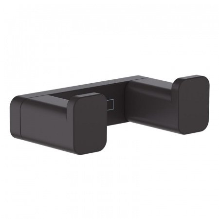 Крючок двойной Hansgrohe AddStories 41755670 черный матовый