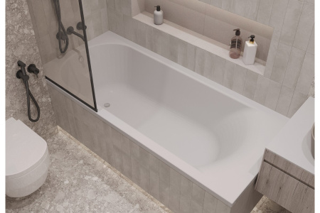 Ванна акриловая (ППУ) Relisan EcoPlus Селена Гл000025995, 170x70