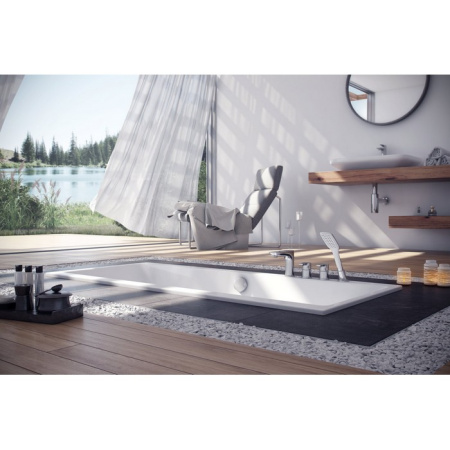 Ванна акриловая EXCELLENT Pryzmat Slim 160x75