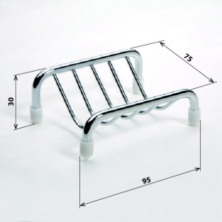 Мыльница Bemeta Cytro 104708182 Глянец