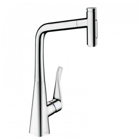 Смеситель для кухни Hansgrohe Metris Select M71 73820000 хром
