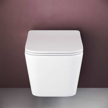 Унитаз подвесной Ceramica Nova Metric CN3007 белый