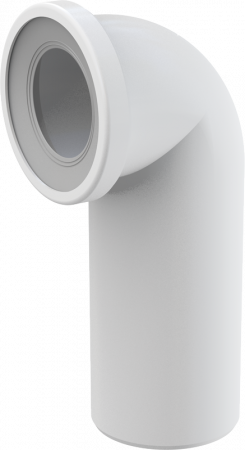 Колено для унитаза Alcaplast A90-90 белый