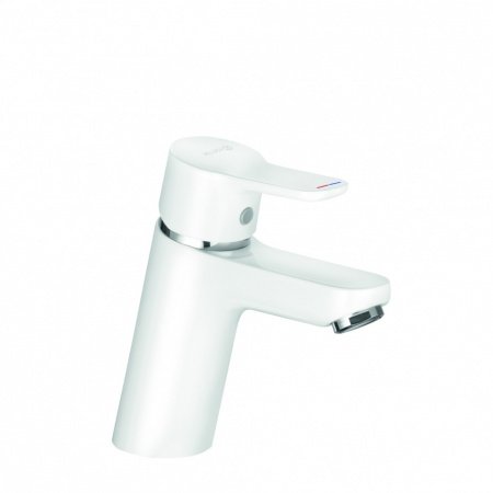 Смеситель для раковины Kludi Pure&Easy 370289165 хром/белый