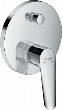 Смеситель для ванны с душем Hansgrohe Logis E 71404000 хром