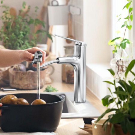 Смеситель для кухни Hansgrohe Zesis M33 74801000 хром