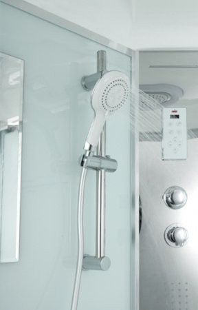 Душевая кабина Timo Comfort T-8802 R F 120x85x220 профиль хром глянцевый, стекло матовое