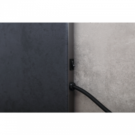 Полотенцесушитель электрический Black&White N-388GM 89.9х40 черный матовый