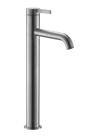 Смеситель для раковины высокий Benesque Lumiere 10010202 брашированный никель