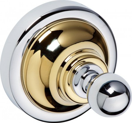 Крючок для полотенца Bemeta Retro Gold and Сhrom 144206138 Золото хром