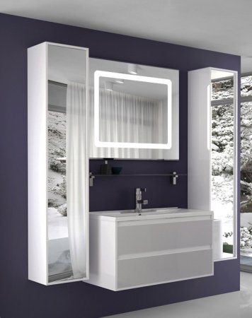 Тумба для комплекта Акватон Римини 100 белая