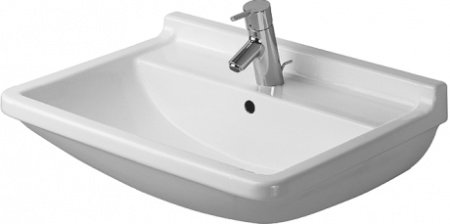 Раковина подвесная 55см Duravit Starck 3 0300550000 белый