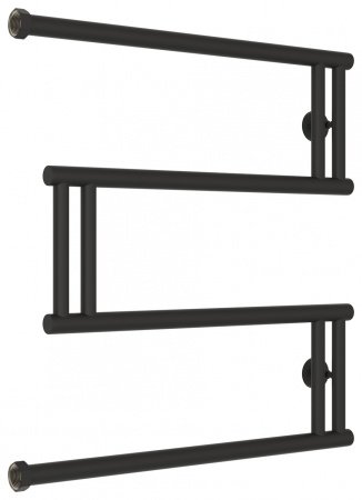 Полотенцесушитель водяной Сунержа High-Tech 60х60 черный матовый