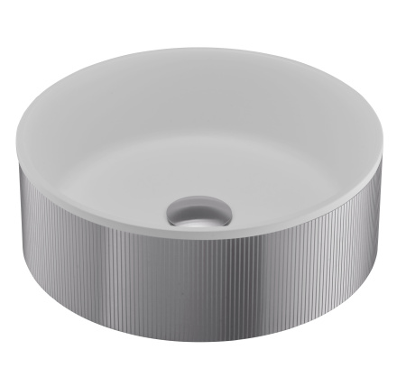 Раковина накладная 36см Benesque Lumiere 3001010103 черный брашированный