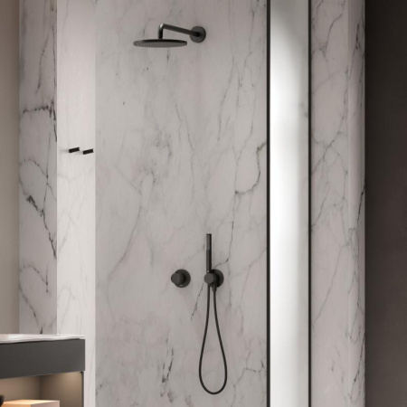 Встраиваемая душевая система Keuco IXMO 59602370001 черный матовый