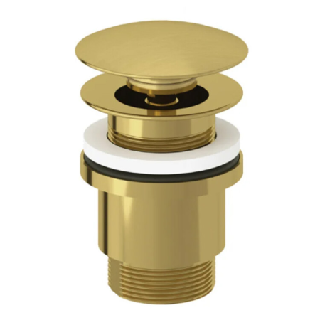 Донный клапан click-clack Kludi 10426N0-00 золото матовое