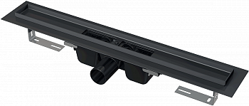 Душевой лоток AlcaPlast APZ1BLACK-750 с опорами
