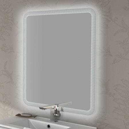 Зеркало Cezares 74 со встроенной LED подсветкой с встроенной подсветкой