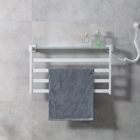 Полотенцесушитель электрический Black&White N-333W 35х58 белый матовый