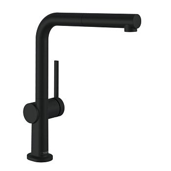 Смеситель для кухни Hansgrohe Talis M54 72808670 черный матовый