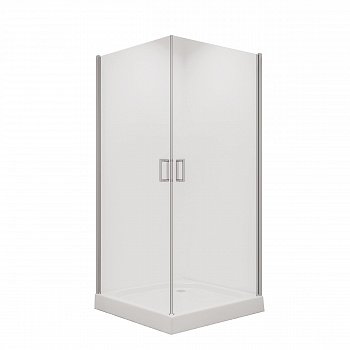 Душевой угол Niagara NG- 6604-08 100x100x190 профиль хром, стекло прозрачное