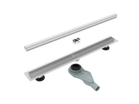 Желоб линейный ESBANO SLIM S-SIDE-60MC 60см хром матовый