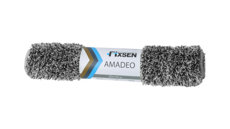 Коврик для ванной Fixsen Amadeo 1-ый,  FX-3001K, серый, 50х70 см.