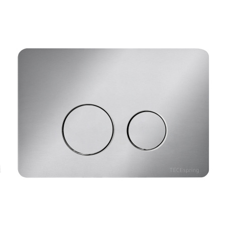 Готовое решение для подвесных унитазов TECE Spring SL S955302 клавиша смыва нержавеющая сталь сатин