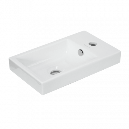 Раковина подвесная 40см Sanita Luxe Fest FST40SLWB01 белый