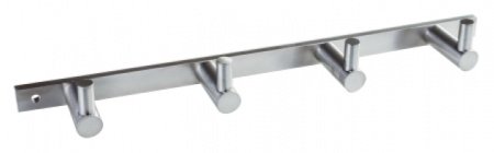 Планка с 4-мя крючками Bemeta Neo 104606105 Хром