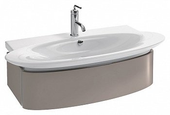 Тумба для комплекта Jacob Delafon Presquile 100 серый титан, 1 ящик