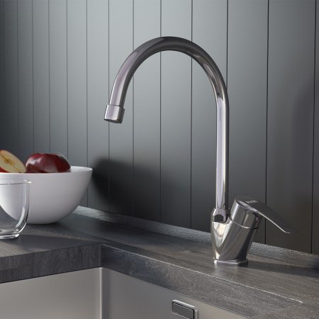 Смеситель для кухни IDDIS Ray RAYSB00i05 хром глянцевый