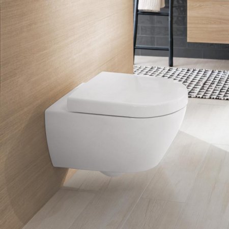 Унитаз Villeroy&Boch Subway 2.0 Rimless 5614R001 подвесной Белый альпин без сиденья