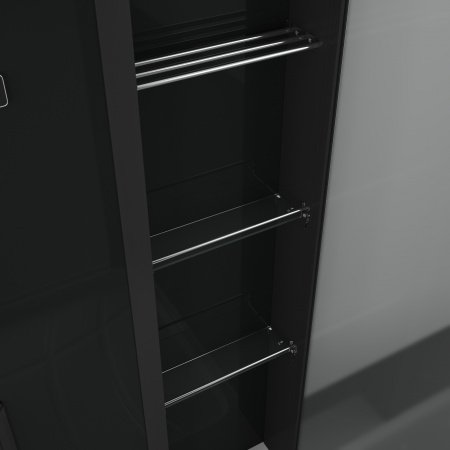 Душевая кабина Grossman GR-221 90x90x225 профиль черный, стекло прозрачное
