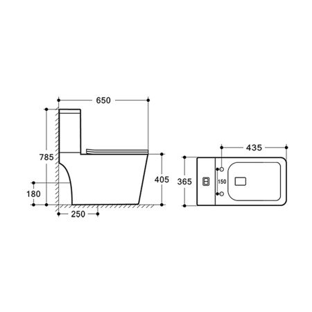 Унитаз напольный Vincea Hope VT2-201 белый, с сиденьем микролифт