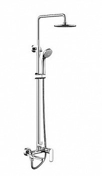 Душевая стойка Bravat Opal F6125183CP-A3-RUS хром