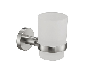 Стакан для ванны подвесной Benesque Lumiere 70010702 никель брашированный