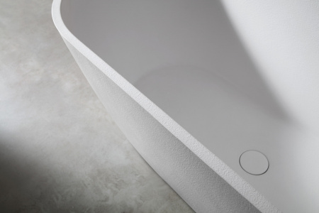 Ванна из искусственного камня ABBER Frankfurt AM9941 белый матовый