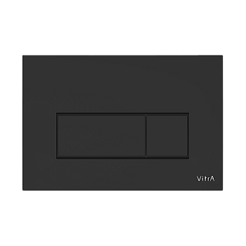 Кнопка смыва Vitra Root Square 740-2311 черный матовый