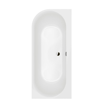 Квариловая ванна Villeroy & Boch Oberon 2.1 180х80 UBQ180OBN9CR00VD-01 белая, установка в правый угол